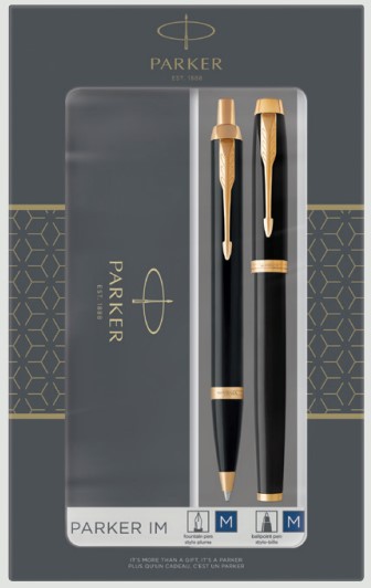Zestaw Parker IM Black GT