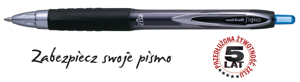 Długopis żelowy UNI UMN-207