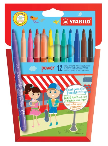 Flamastry STABILO
power