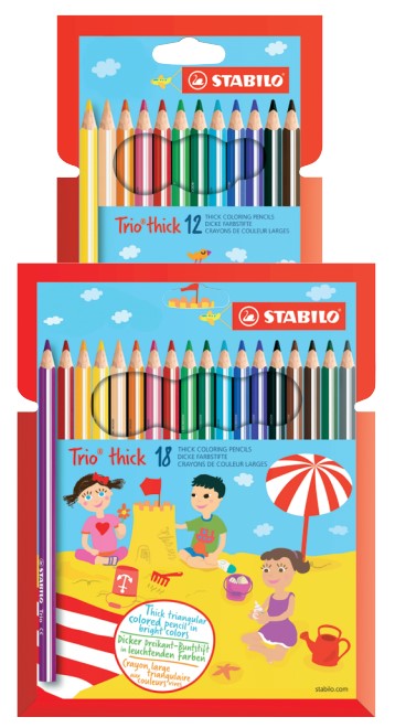 Kredki STABILO Trio
grube