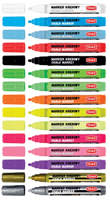 Markery kredowe Toma