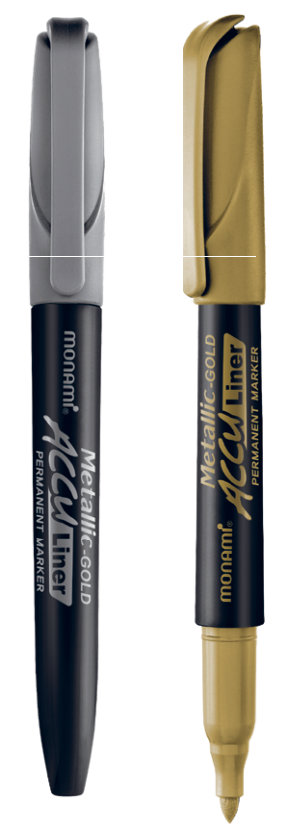 Marker permanentny metaliczny ACCU LINER