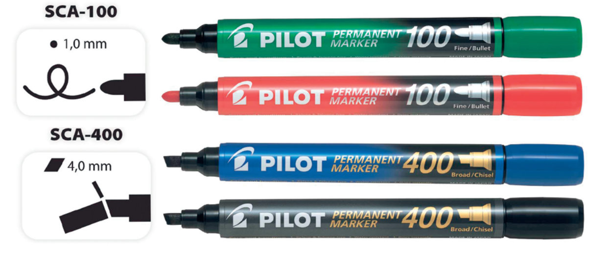 Markery Permanentne
SCA-100 i SCA-400