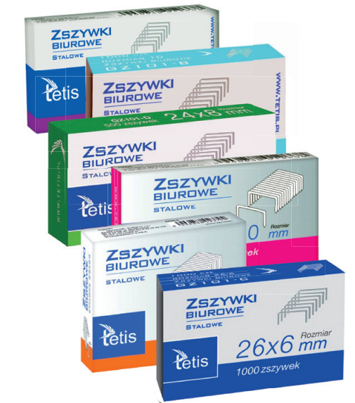 Zszywki GZ101/102/103