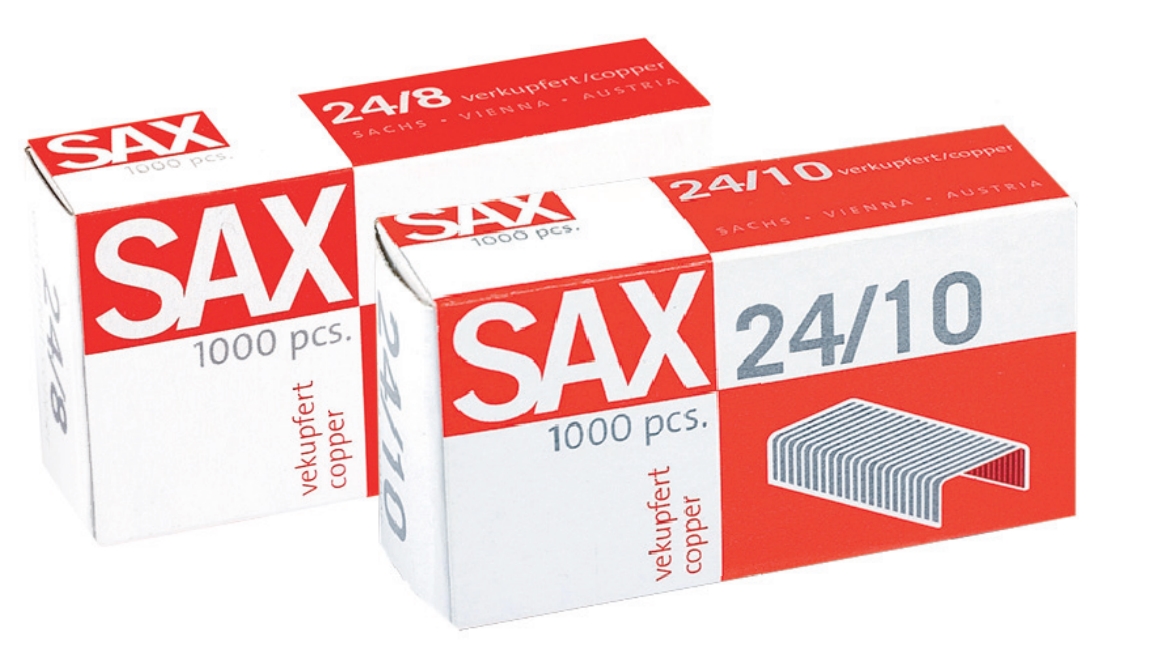 Zszywki SAX, miedziane