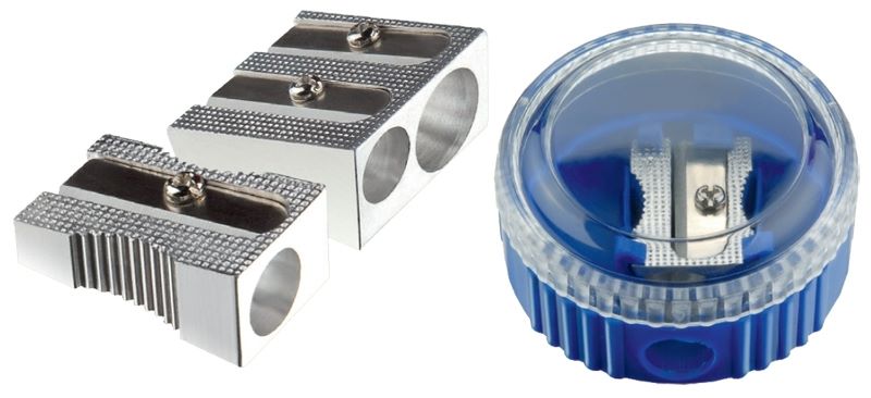 Temperówka metalowa
pojedyncza, podwójna,
z pojemniczkiem