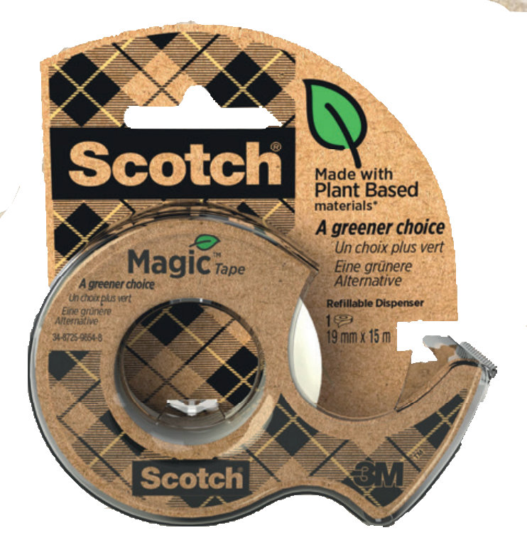 Taśma klejąca Scotch® Magic™ Greener Choice z certyfikatem TUV**