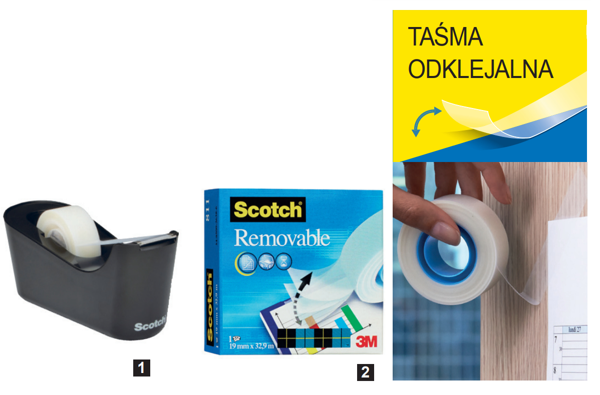 Taśma klejąca Scotch® Removable