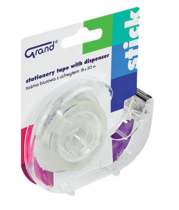 Taśma biurowa GRAND
z dispenserem