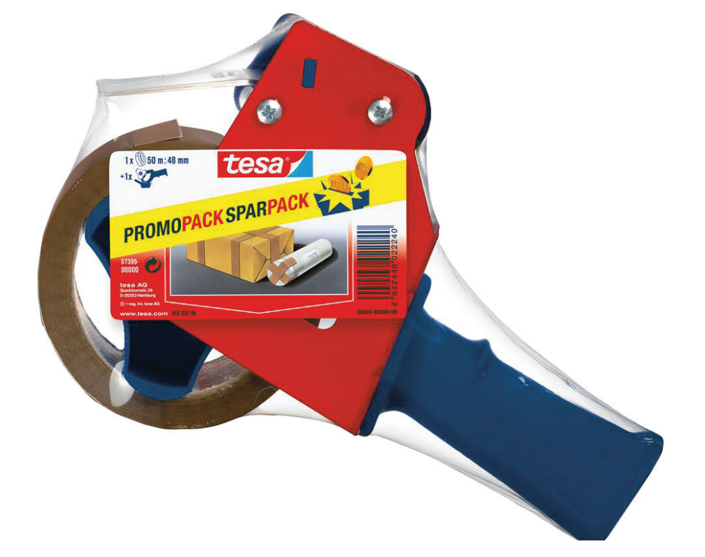 Taśma Promo Pack
TESA 50 m x 48 mm
+ Dyspenser