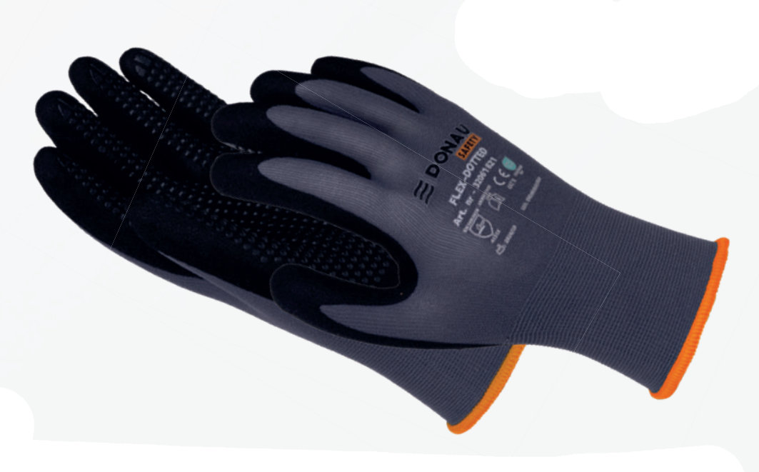 Rękawice Donau Safety FLEX-DOTTED