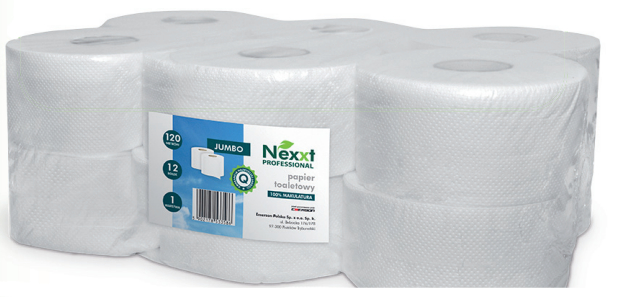 Papier toaletowy JUMBO
(12 rolek) 
