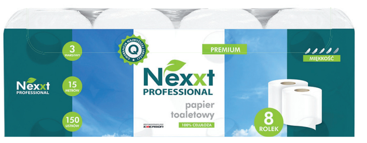 Papier toaletowy PREMIUM
(8 rolek)