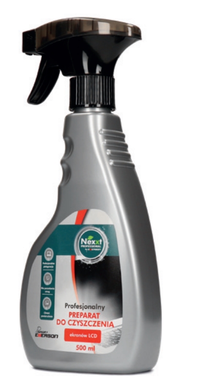 PREPARAT DO CZYSZCZENIA
EKRANÓW LCD