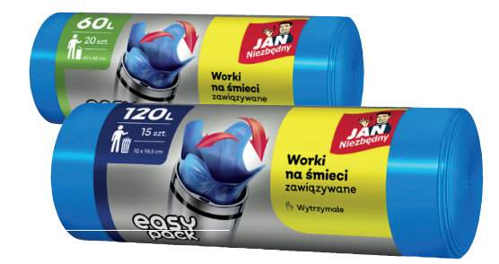 Worki na śmieci związywalne
Easy-Pack