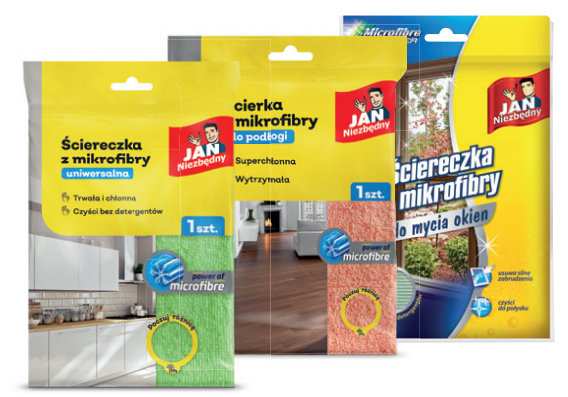 Ściereczki z mikro bry