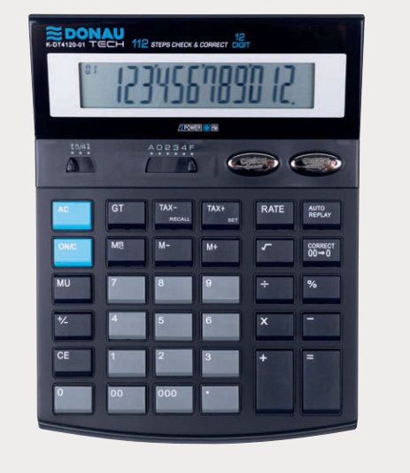 KALKULATOR BIUROWY K-DT4120-01