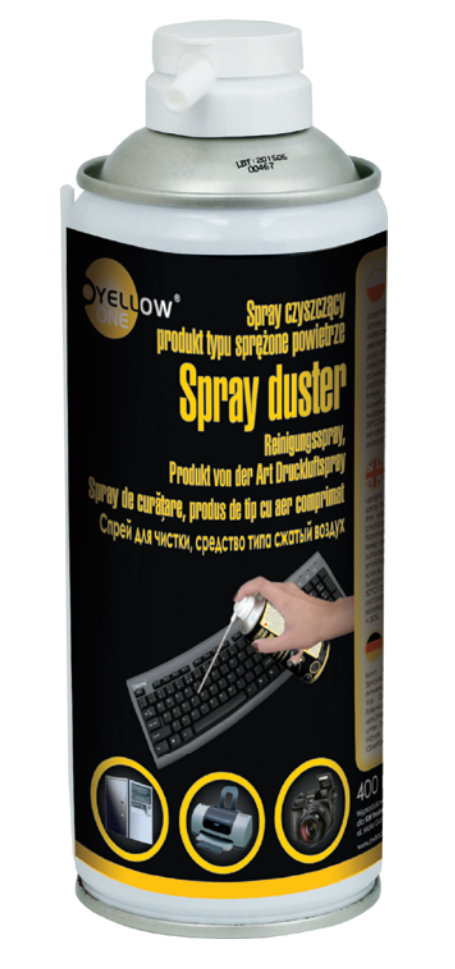 Spray czyszczący
(produkt typu
Sprężone powietrze)